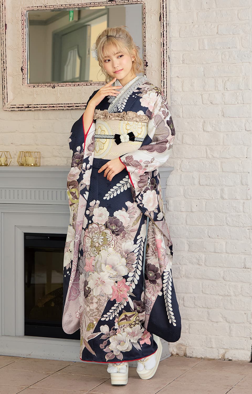夢きららの振袖 NO.1202