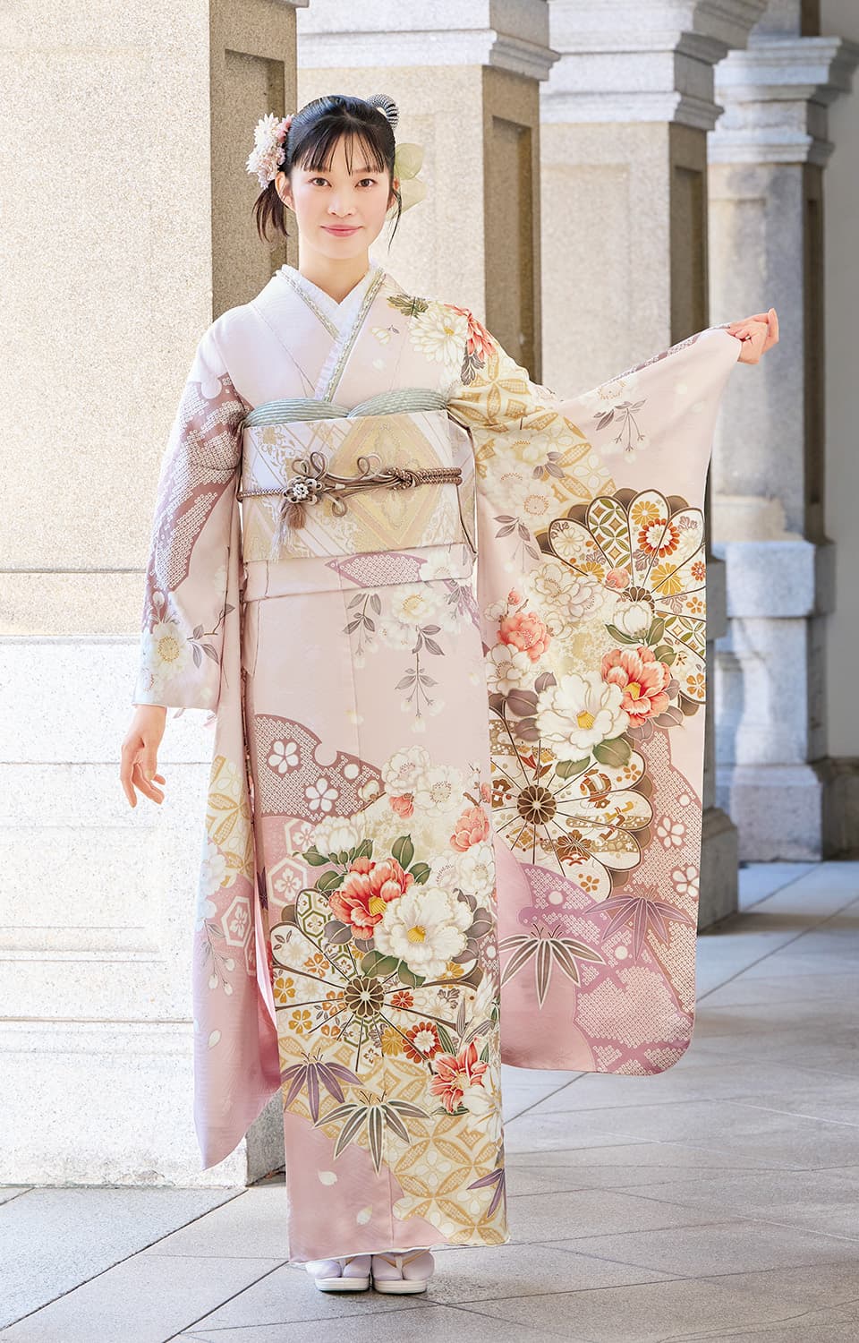 夢きららの振袖 NO.1204