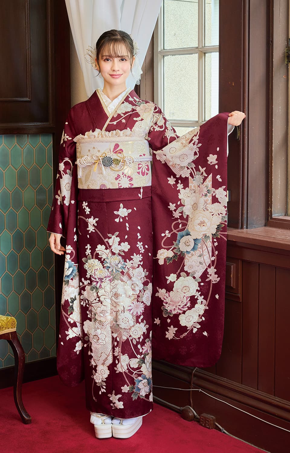 夢きららの振袖 NO.1206