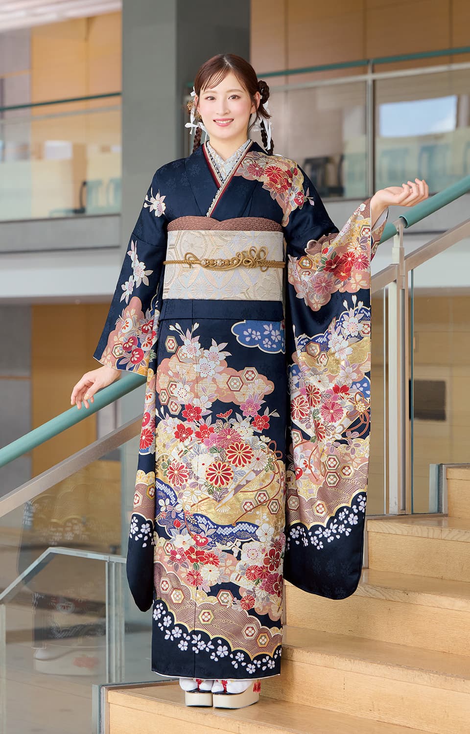 夢きららの振袖 NO.1208