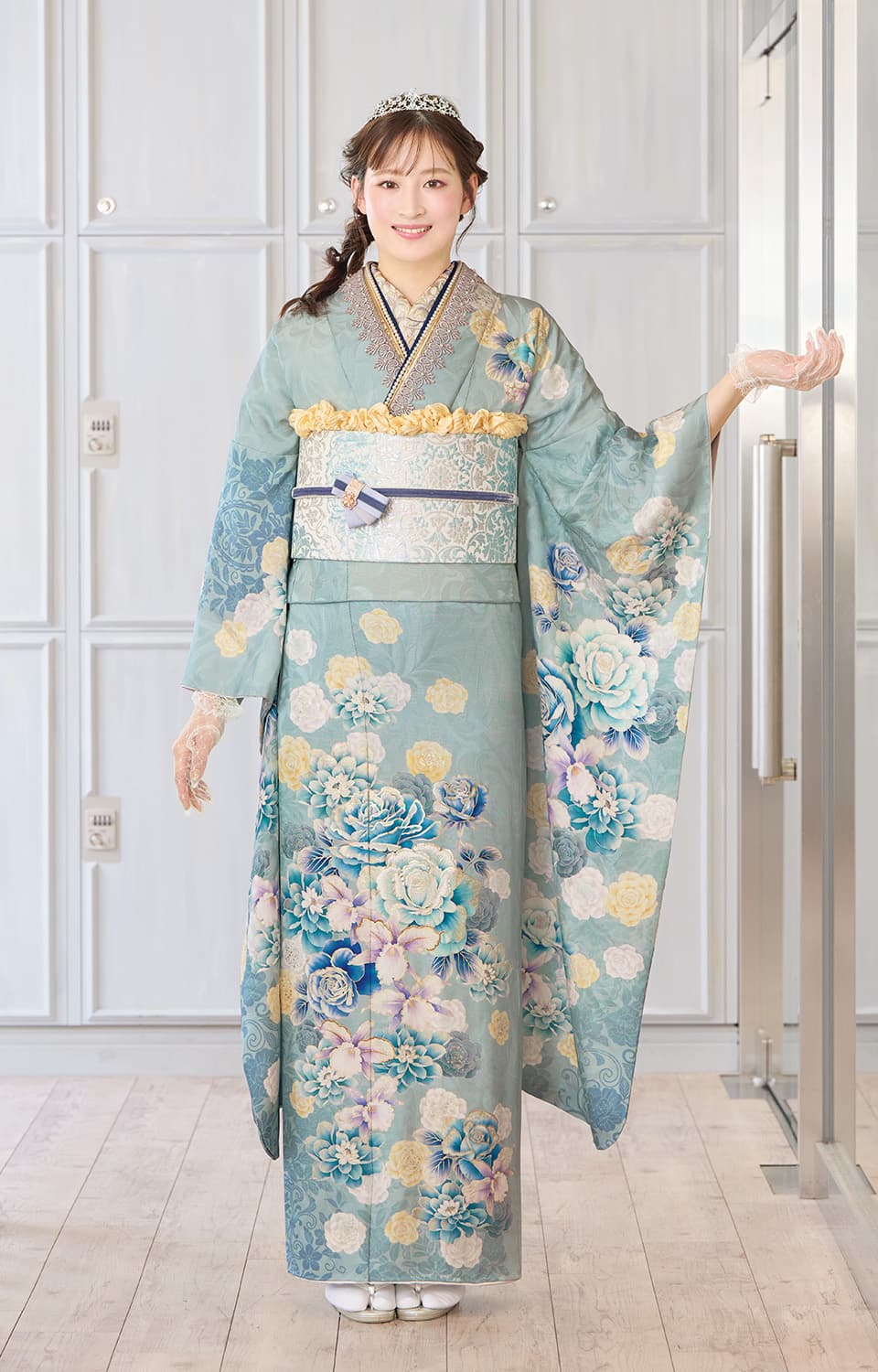 夢きららの振袖 NO.1210