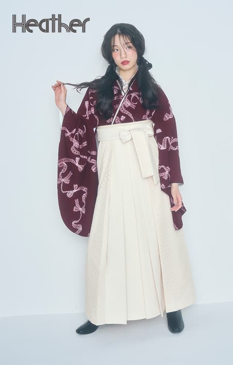 ブランド卒業袴「Heather」