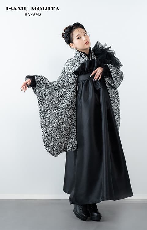 ブランド卒業袴「イサムモリタ」