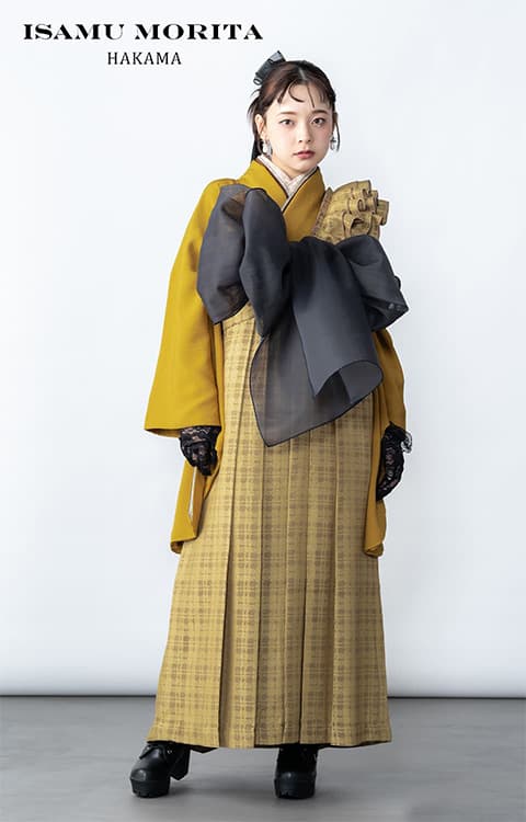 ブランド卒業袴「イサムモリタ」