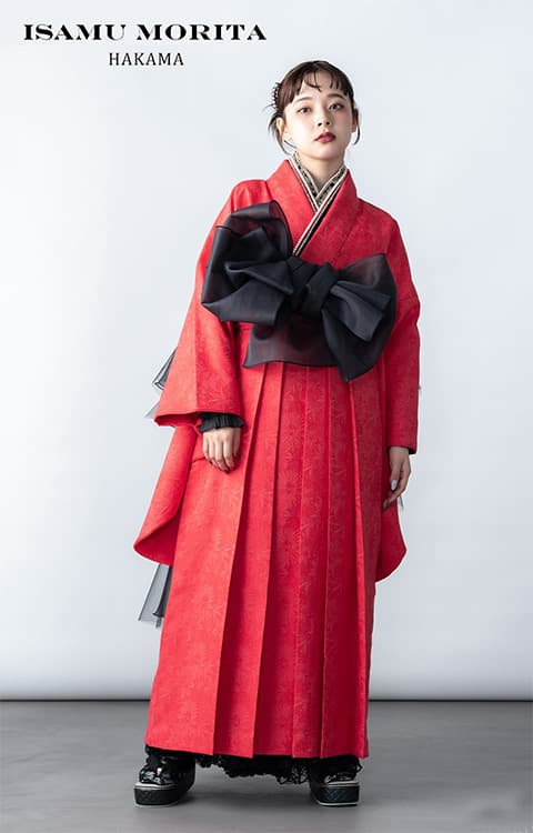 ブランド卒業袴「イサムモリタ」