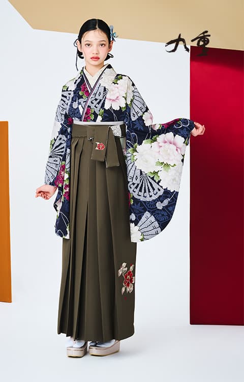 ブランド卒業袴「九重」