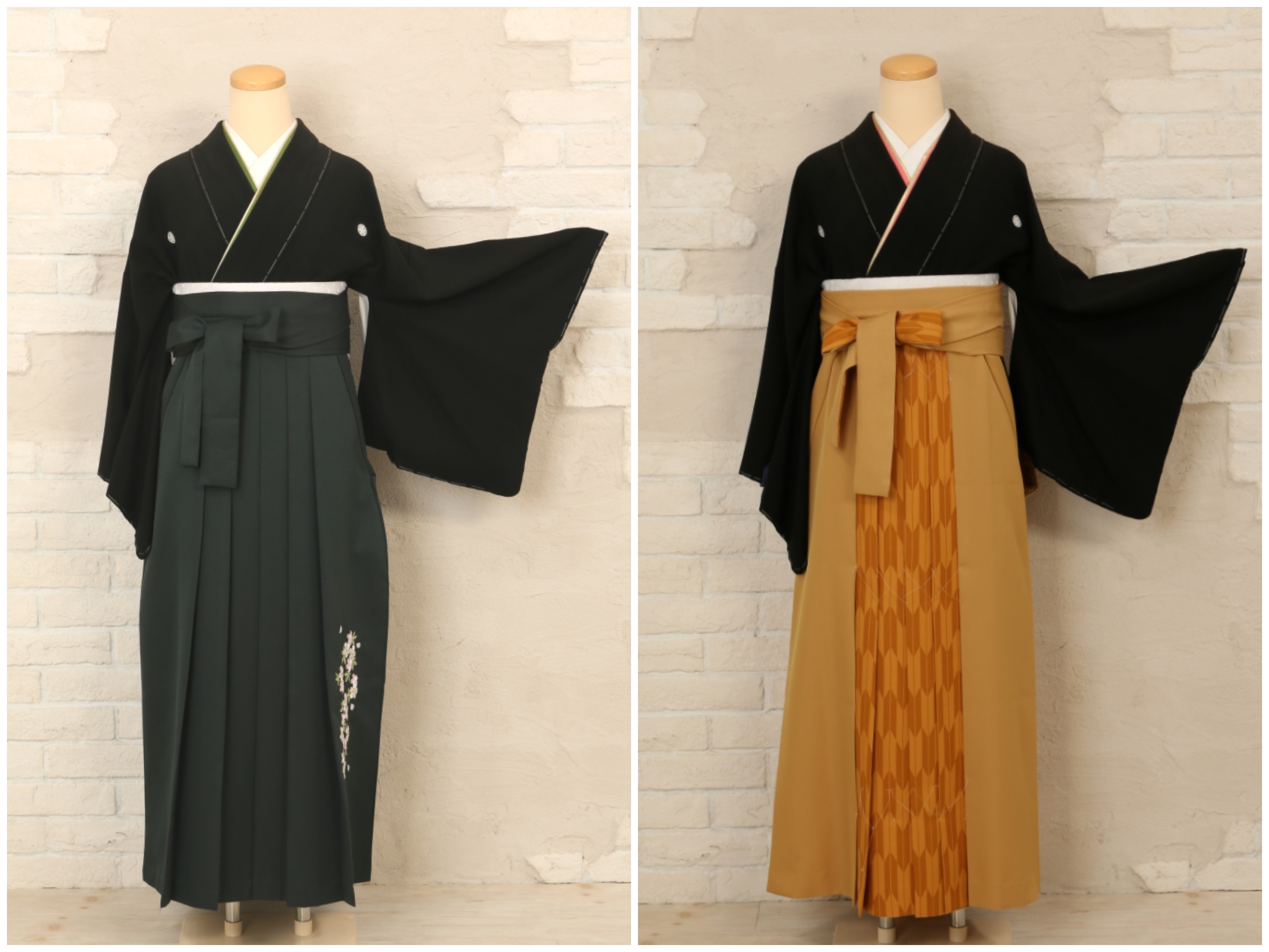 卒業袴 袴に合わせられる着物の種類は おしゃれ女子の卒業式コーデ 振袖専門館花舎